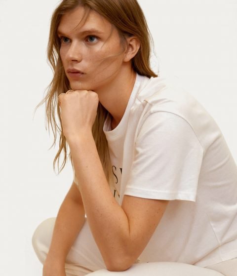 Message Cotton T-Shirt - Image 2