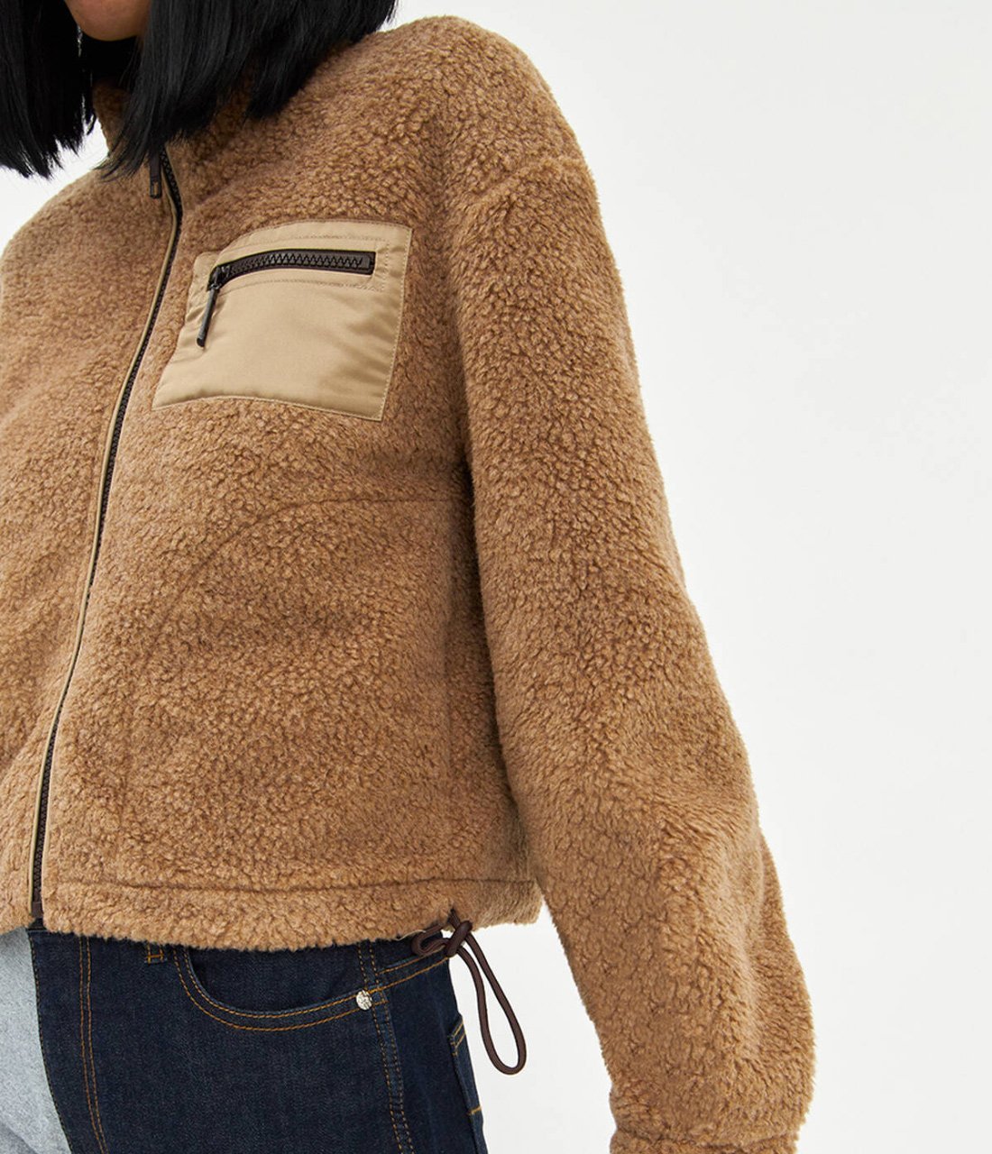 Jose Sherpa Zip Up - Image 3