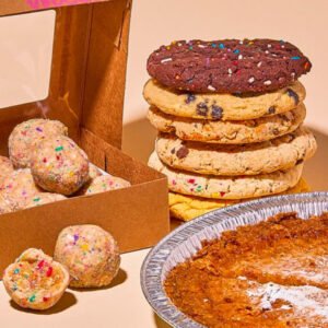 Holiday Red Stripe Beaded Mardi Gras Cake