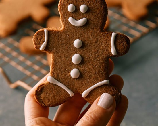 Gluten-Free Vegan Gingerbread Man Decorating Kit - Image 1