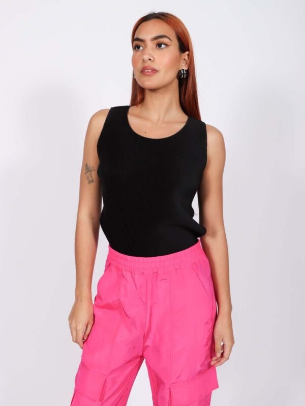 Mist Basics Tank in Black