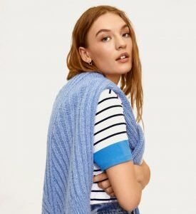 Striped Cotton T-Shirt