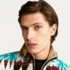 Faux-shearling Jacquard Jacket