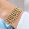Double Curb Chain Bracelet