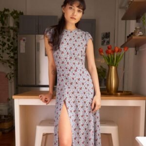 Cropped Faux Leather Jacket