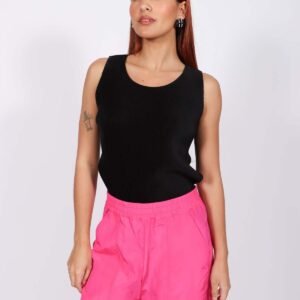 Mist Basics Tank in Black
